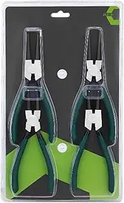 Circlip Pliers | 7 Inch External Circlip Pliers Kit,Steel Retaining Clamps Accessories Spring Removal Tool for Mechanic, Bearings & Truck