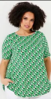 New TS Top & Matching Leggings/pants 24 Abstract Mia Short Sleeve Special Offer