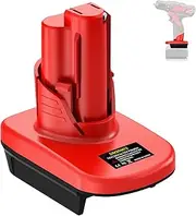for M18 to for M12 Adapter,for Milwaukee 18V M18 and for Dewalt 20V 60V Battery Convert to for M12 Battery,Power for Milwaukee 12V Cordless Power Tools Use