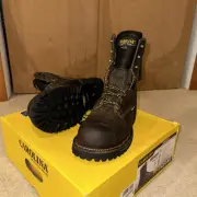 Carolina Pit Stop Insulated Carbon Comp Toe Work Boots CA8534 Size 9.5D