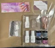 Azure Beauty Color Changing 4 Dip Colors Blue Green Gray Pink Mood Dip Polish