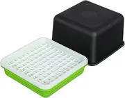 BESPORTBLE Nursery Pot Heat Moisture Preservation Lid Peanut Sprout Sprouter Kit Bean Sprout Starter Trays Growing Boxes