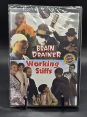 Brain Drainer & Working Stiffs (DVD) Double Feature New Sealed Rip In Plastic