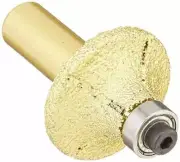 Diamond Brazed Demi Router Bit 3/16" 3/8" 1/2" 3/4" (8 Pack) Marble Glass stone
