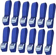 12 Pcs Lashing Straps Durable Cargo Tie Down Straps Heavy Duty for Surfboard Kayak and Luggage Secure Your Load with Ease