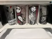 Disney The Nightmare Before Christmas Glassware Set of Four Gift Set 16OZ EA