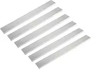 uxcell 6 Pcs Square Aluminum Flat Bar, 5/16" (8mm) Thick x 1 3/8" (35mm) Width x 12" (305mm) Long 6061 Aluminum Flat Plate Solid New Mill Stock Silver for Industrial Building
