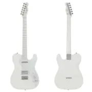 Fender Made in Japan Silent Siren Telecaster Arctic White Electric Guitar w/Case
