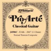 D'Addario J4506C Pro-Arte Composite Classical Guitar Single String, Normal Tensi
