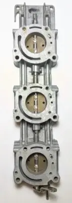 JOHNSON-EVINRUDE 150HP THROTTLE BODY AY., Stbd, P/N: 0435078, 435078, 0435691