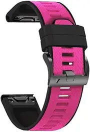 [BKUANE] 26 22mm Quick Fit Watchband For Garmin Fenix 6X 6XPro 6 5X 5Plus 3 3HR Enduro Silicone Easyfit Wrist Band For Garmin Fenix 7X 7