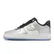 Nike 休閒鞋 Wmns Air Force 1 07 SE 金屬銀 黑 女鞋 AF1 ACS DX6764-001