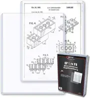 8 1/2" X 11" Clear Rigid Toploaders (Qty= 1 Pack of 25)