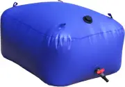 240L/63.4 Gallon Portable Water Tank Bladder Container for Car Emergency, PVC...