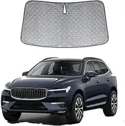 OTTO Shades 6 Layers Thick WindScreen Sunshade for Volvo XC60 2017-2025 Certified Foldable Windshield Sun Visor Proven to Block 99% UV Rays Heat Shield Cover Keeps Car Cool
