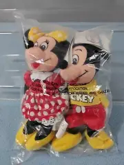 NEW W/ TAGS THE SPIRIT OF MICKEY & MINNIE MOUSE MINI BEAN BAG PLUSH DISNEY STORE