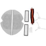 8Pcs Replacement Parts Kit for Mijia 1C Robot Accessories Side Roller HEPA Filter Main Brush Mop