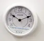 BULOVA -C4842 STEREO BLUETOOTH LIGHTED DIAL WALL CLOCK "VERSATILE"