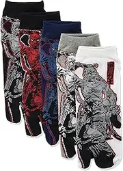 iyasi(イヤシ) Iashi 93604-995-915 Men's Tabi Japanese Pattern Sneakers, Kongo Serger, 25.0-28.0 cm