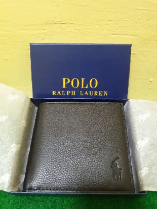 Polo Ralph Lauren 荔枝紋皮革皮夾