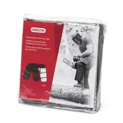 Oregon Black Chainsaw Apron Chaps 8 Layer Protection Adjustable Waist PPE