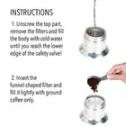1 Cup Of 50ML Mocha Pot Italian Coffee Maker Concentrated Hand-brewed Coffee M