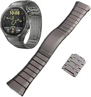 [ENGSH] Titanium Alloy Strap fit for Huawei Watch GT5 Pro 46MM Metal Quick Release Bracelet Watchband