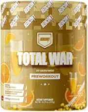 Redcon1 Total War Mimosa Flavour Pre-Workout Dietary Supplement Powder 30 Ser...