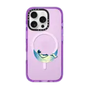 iPhone 16 Pro Impact Case MagSafe Compatible Astronaut in Moon Hammock