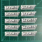 10 Skyway BMX Decals NOS 80's Bike Frame Vintage Street Beat TA Styler Sticker