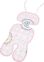 Ice Silk Latex Seat Liner for Washable Seat Mat Random Color for Prams and Strollers Provides Head Support