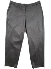 Eileen Fisher Pants XL Melange Tencel Ponte Slouchy Ankle Tapered Leg Luxury NWT