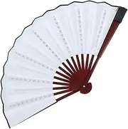 HYTROVE Glowing Hand Fan LED Folding Handheld Fan for Music Festivals Parties Performances Exquisite Craftsmanship Bones Effortless Opening Dance Accessory