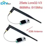 2 Set LoRa32 V3 Node Development Board LoRa 32 SX1262 ESP32-S3 for Meshtastic