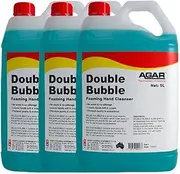 Agar Double Bubble Foaming Hand Cleanser 3 X 5Lt