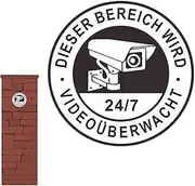 Video Observation Signs Outdoor - Security Camera Signs Outdoor,All Activities Are Monitored Warning Signs for Home Business