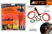 Fuel Transfer Syphon Pump Siphon Hand Car Vehicle Petrol Diesel Water 11Pcs