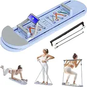 Pilates Board Home Workout Board Full Body Trainer Portable Ab Core Trainer Pilates Sliding Board 108x41x7.5 cm, / 42.52x16.14x2.95in