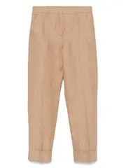 [Incotex] Incotex-Pantalone Regular Fit In Lino-Donna 40 IT