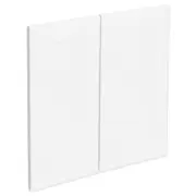 Kaboodle 600mm Vanilla Essence Alpine Rangehood Door - 2 Pack
