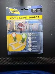 light clips 100 pcs leafeon Christmas light clips