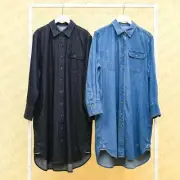 UNIQLO x JW ANDERSON Denim shirt dress XS-XXL 2Color Women New Japan 476150