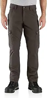 [CARHARTT] Men's Rugged Flex Relaxed Fit Ripstop Cargo Work Pant, Dark Coffee, 34 x 34