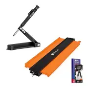 Saker Multi-function Scribing Tool Contour Gauge (10 Inch Christmas Packaging)