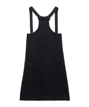 Prada Bow Detailed Low Back Mini Dress IT40 black