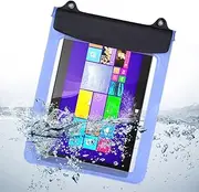 eBuymore 9.7'' 10.1'' 10.5'' 10.8'' Tablets iPad Waterproof Pouch Bag Case for iPad Air 2/Samsung Galaxy Tab S 10.5''/Tab Pro 10.1''/Microsoft Surface RT 10.6 (Blue)
