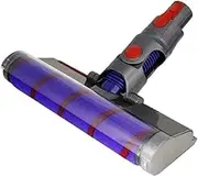 Soft Roller Brush Head，Compatible for Dyson，V10 Digital Slim/SV18/V12 Slim Cordless Stick Vacuum Cleaners Hardwood Floor Parts