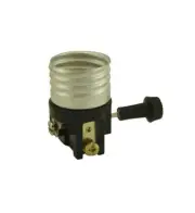 Lamp Parts HIGH-LOW-OFF TURN KNOB Dimmer Replacement MB Socket/Electrolier