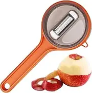 Peeler with Storage Cup, Peeler with Container, Multi-Functional Storage Peeler, Fruit Peeler, Vegetable Peeler, Peeler with Container for Home Xiaoxin