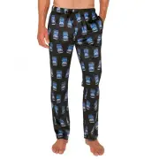 Crazy Boxers Bud Light Cans Pajama Pants Blue